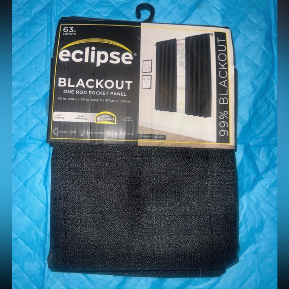 New! Eclipse Blackout Curtain Panel